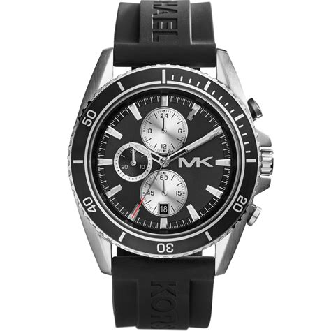 michael kors rubber band mens watch|Michael Kors silicone watch band.